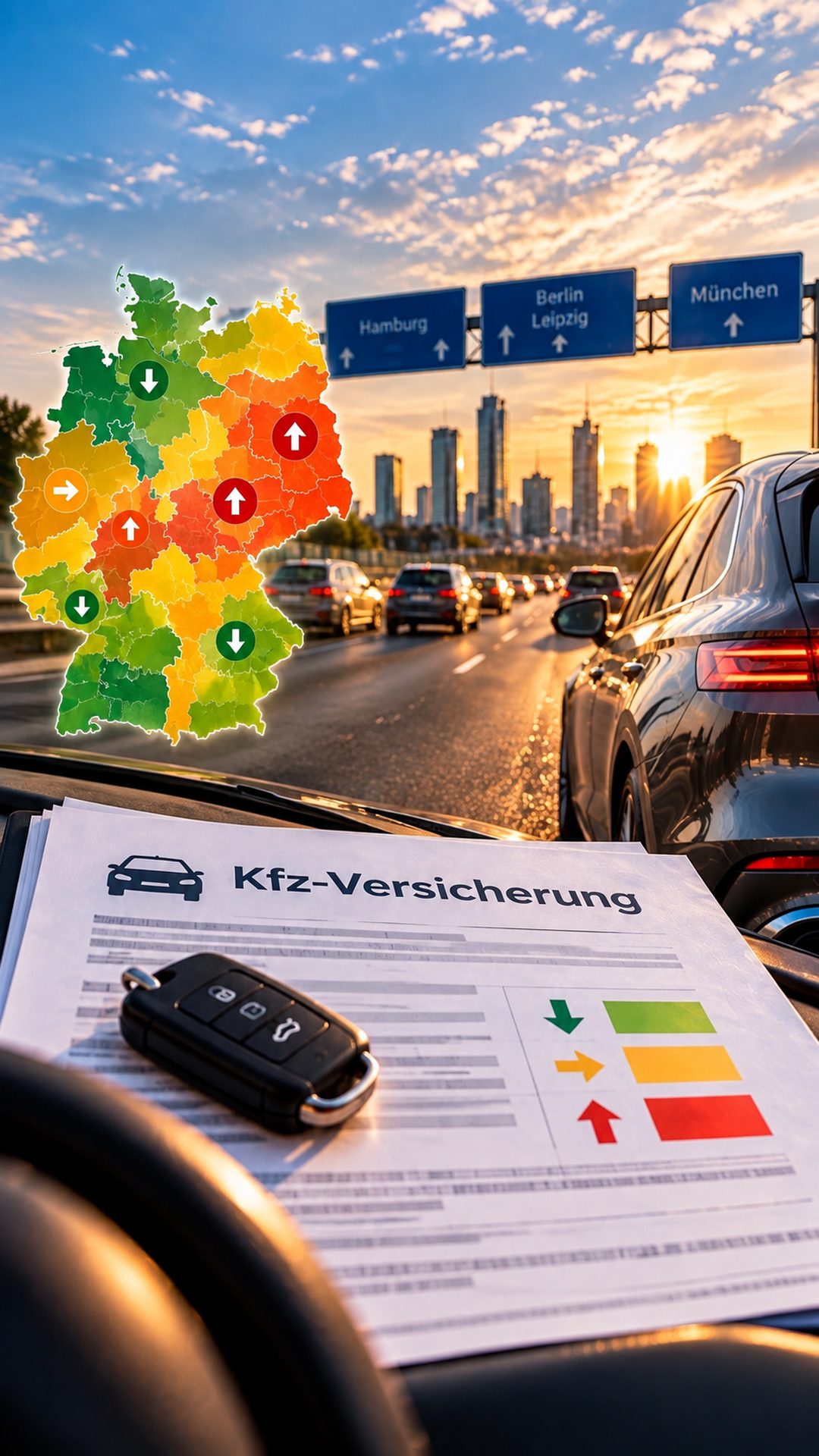Kfz-Versicherung 2027 : Regionalklassen ändern sich